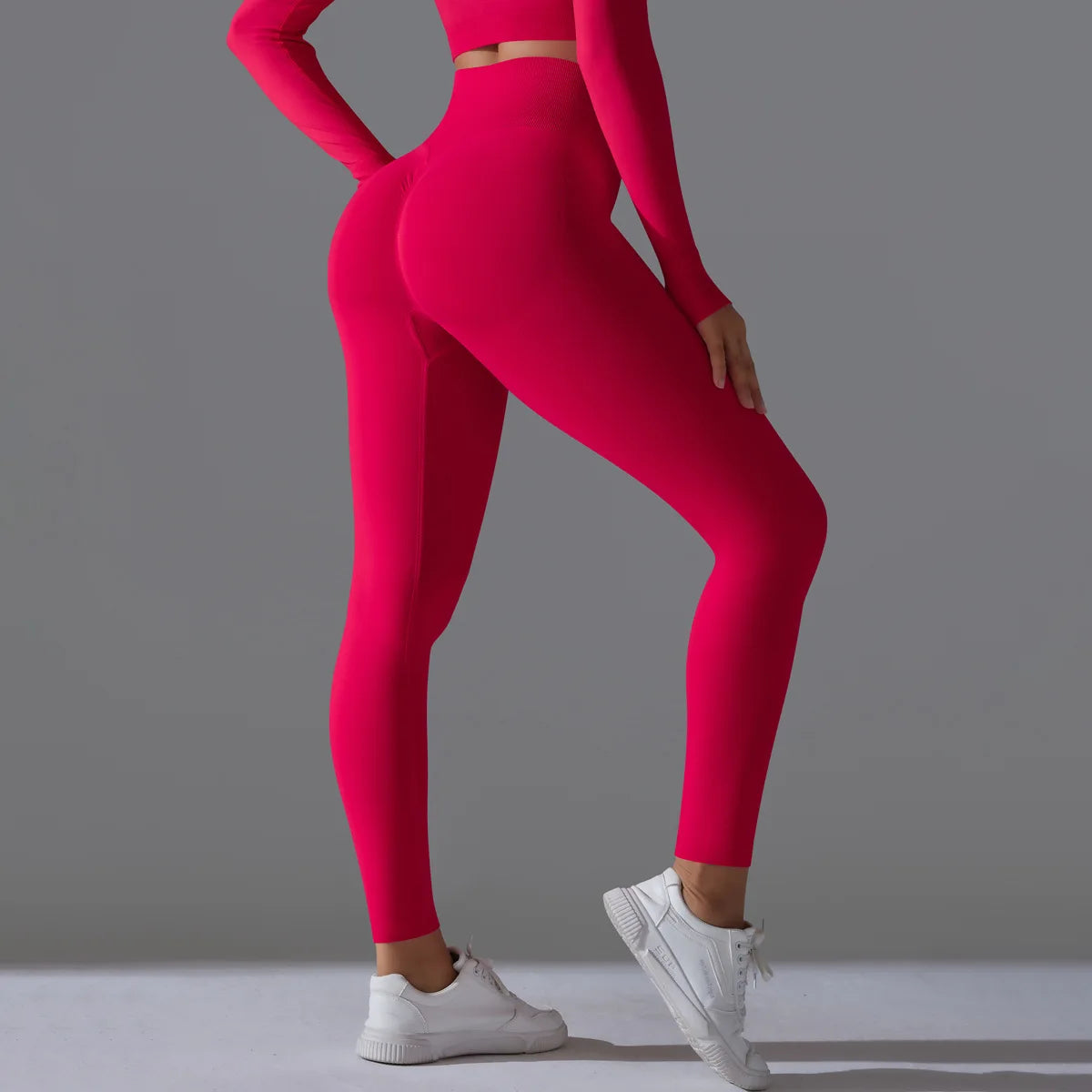 Women Seamless Yoga Pants High Waist Hip Lifting Running Sports Leggings Women's Fitness Workout Yoga Legging Pants Gym Clothing