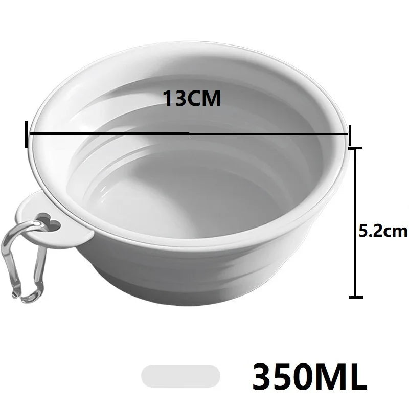 WonderNest 350ml Tigela Dobrável para Cães de Silicone 2 Unidades