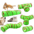 Christmas Cat Tunnel Pet Supplies Fun Toy Play Tunnel Tube Funny...