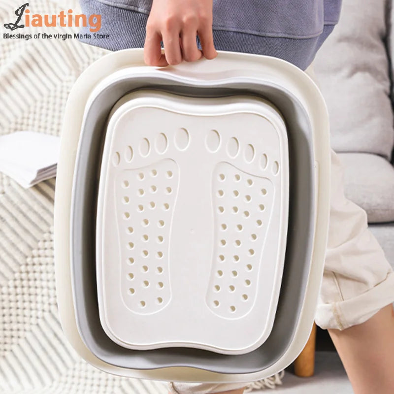 Foldable Foot Bath Massage Bucket