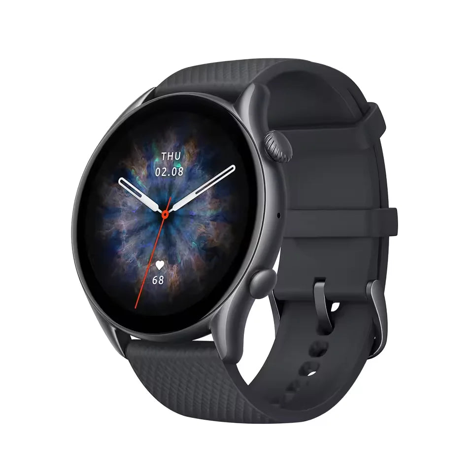 2024 Amazfit GTR 4 Nova Versão Smartwatch 46mm com Tela AMOLED, Zepp OS, Bateria de 12 Dias, GPS, para Celulares Android e iOS