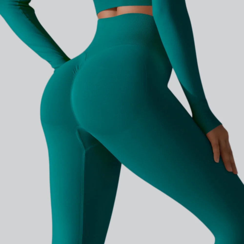 Women Seamless Yoga Pants High Waist Hip Lifting Running Sports Leggings Women's Fitness Workout Yoga Legging Pants Gym Clothing