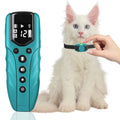 Coleira de Adestramento para Gatos Sem Choque, Coleira Vibratória para Gatos com Controle Remoto de 600m, Coleira com Bip e Vibração para Gatos de 3,6-45kg, Recarregável