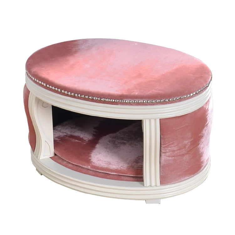Wholesale Luxury Design Pet Sofa Bed with Wooden Frame