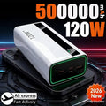500000mAh Power Bank 120W Rápido Charging Large Capacity Power...
