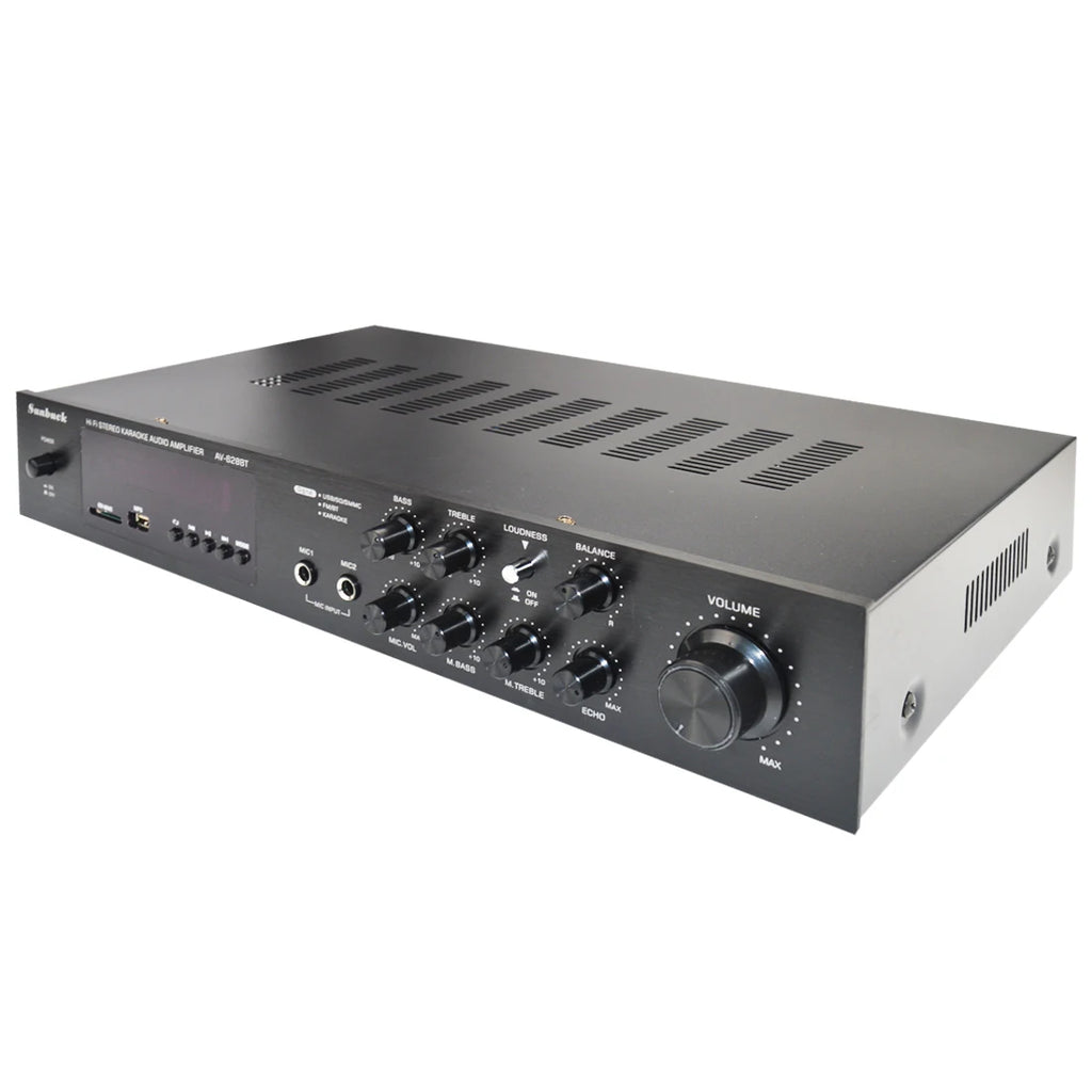 AIYIMA SMSL Home Theater 5.1 Estéreo 1000W Bluetooth Amplificador HiFi Surround Sound Amplificador Karaokê Doméstico Áudio Home Cinema