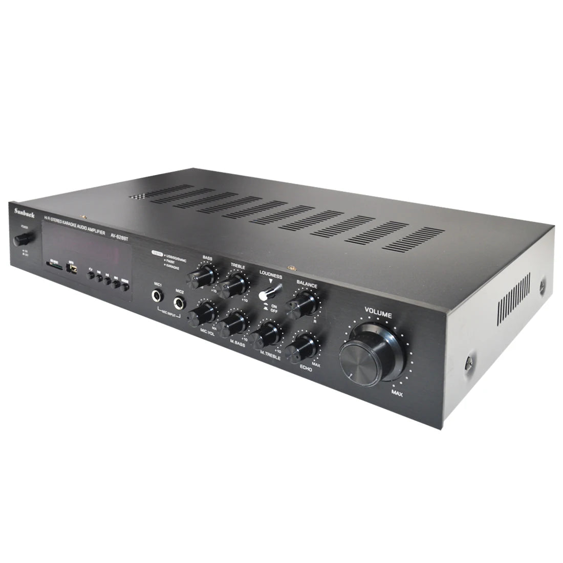 AIYIMA SMSL Home Theater 5.1 Estéreo 1000W Bluetooth Amplificador HiFi Surround Sound Amplificador Karaokê Doméstico Áudio Home Cinema