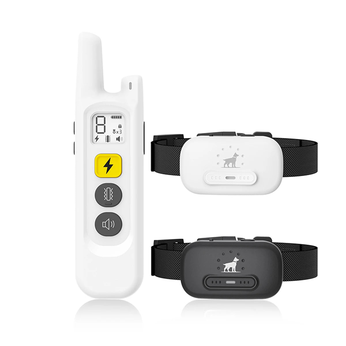 Electric Dog Training Collar Remote Control Waterproof 1640Ft