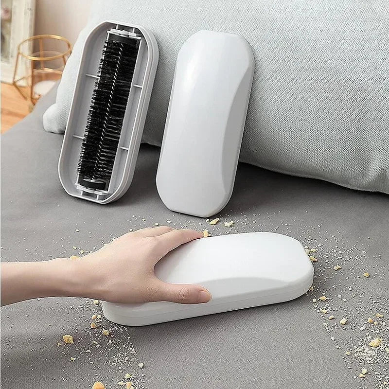 Carpet Dust Brush Plastic Bedside Table Crumb Sweeper Pet Hair Fluff Cleaner Sticky Picker Cleaning