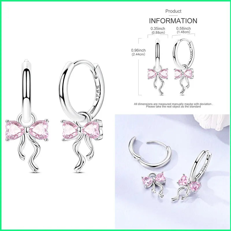 Brincos de Gota Circulares de Cristal Orstarry em Prata Esterlina 925 Brincos Femininos Charme Moda Versátil Joias de Festa Presentes