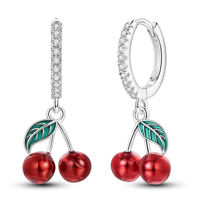 Orstarry 925 Sterling Silver Crystal Circular Eardrops Drop Earrings Women Earrings Charm Fashion Versatile Party Jewelry Gifts