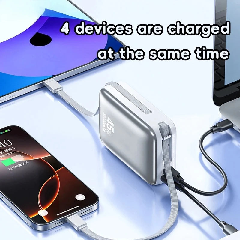 Portable Power Bank 45W Fast Charging USB-C