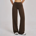 Calça Legging Flare Cintura Alta Eco para Academia, Treino, Yoga, Pilates, Dança, Fitness Feminina com Efeito Empina Bumbum Modelo Boca de Sino