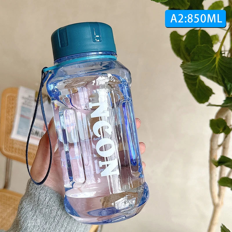 Large Capacity2500/1700ML Water Bottle With Straw Lid Sports Gym Water Kettle For Camping Travel BPA Free Drinking Bottles