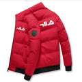 Jaqueta Masculina Curta da Moda Casual Outdoor Gola Alta Corta-Vento