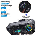 Bluetooth 5.3 Helmet Headset sem fio Hands-free Call Phone kit...