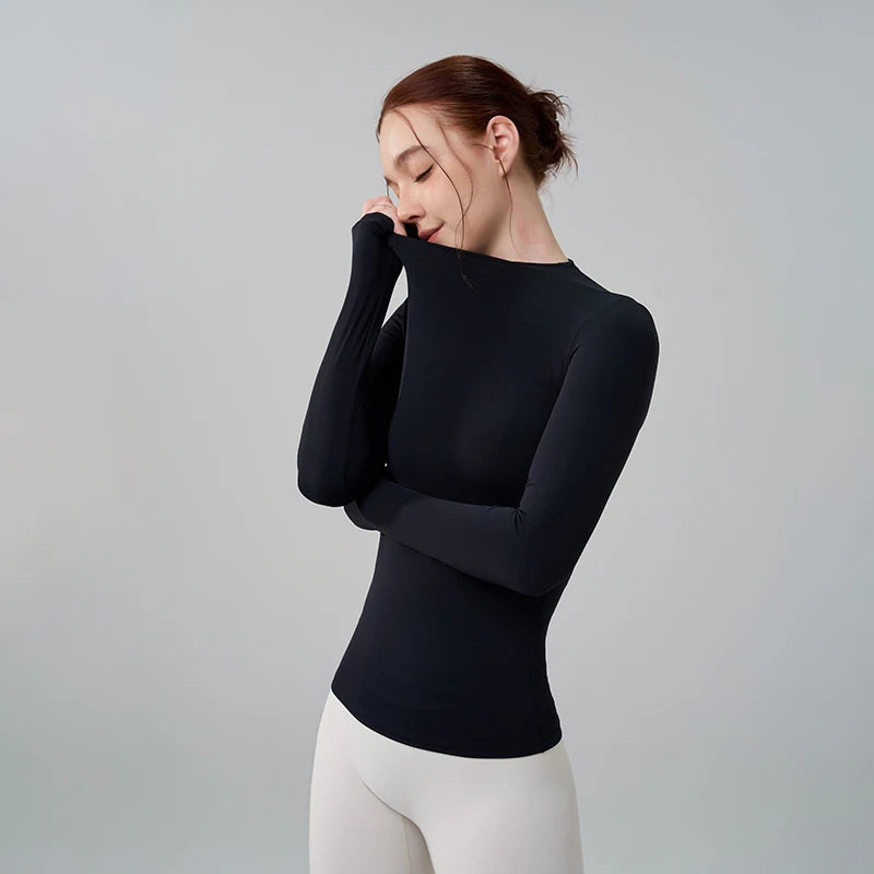 Top Fitness Gola Alta Feminino — Aquecimento e Estilo no Treino