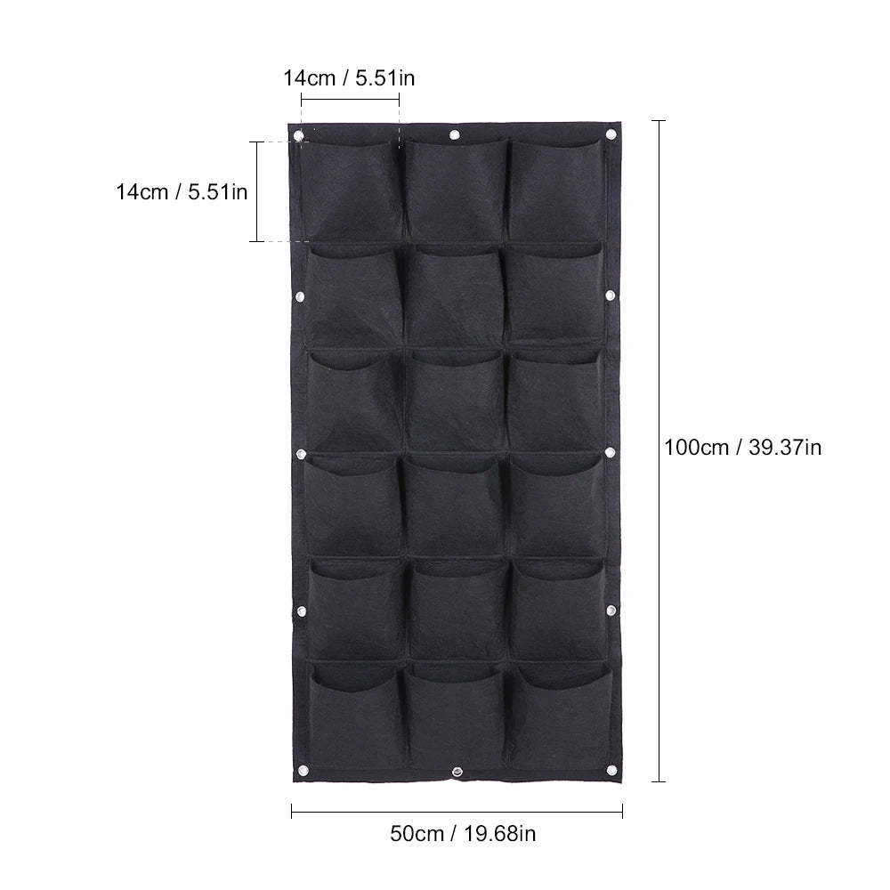 Wall Planter Garden 18 parts