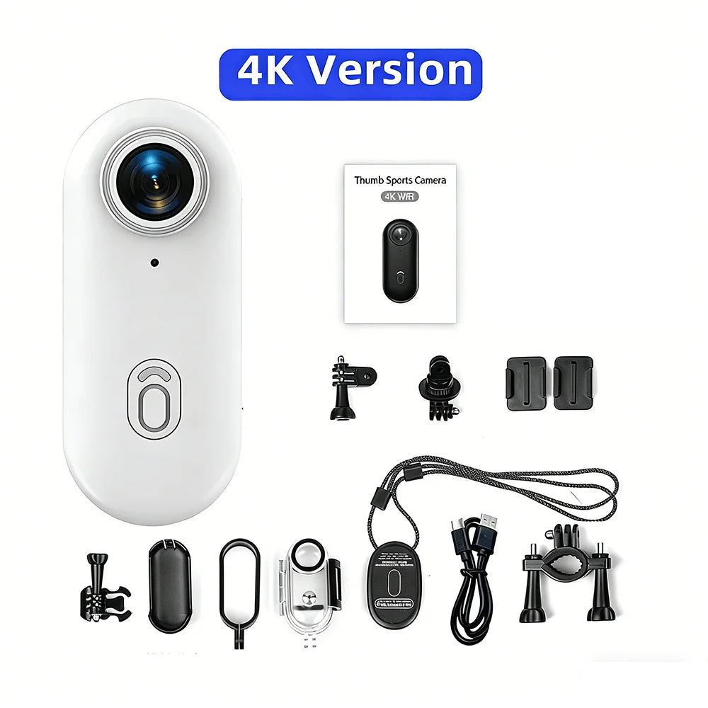 4K HD Motorcycle - Mini Recorder - Finger WIFI Action
