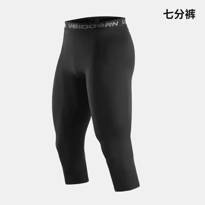 Mens Compression Pants Tights Cool Dry Leggings Sports Baselayer...