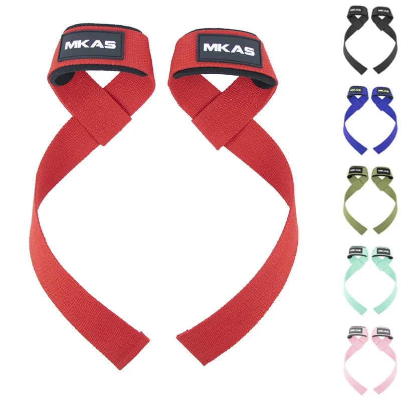 1Pair Non-slip Strap Gym Dumbbell Workout Weights Lifting Straps...