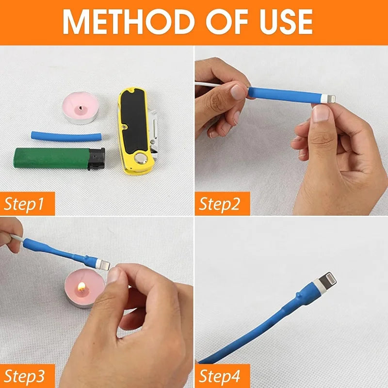 WonderNest Kit de Tubos Termo Retráteis Coloridos 164 Peças Embalado