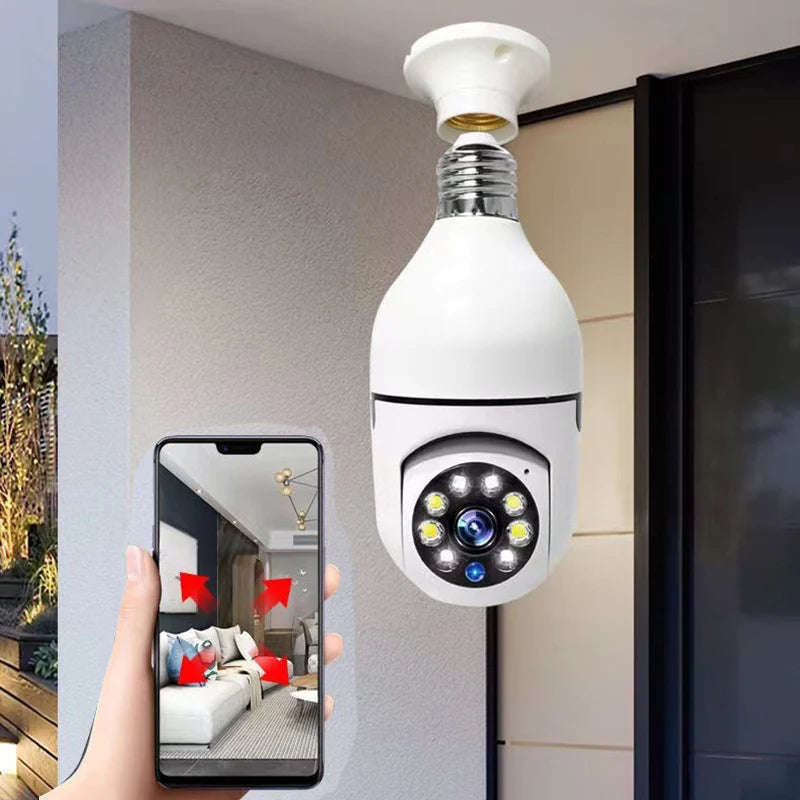 E27 2.4G Wifi - IP Bulb - Surveillance Camera Night