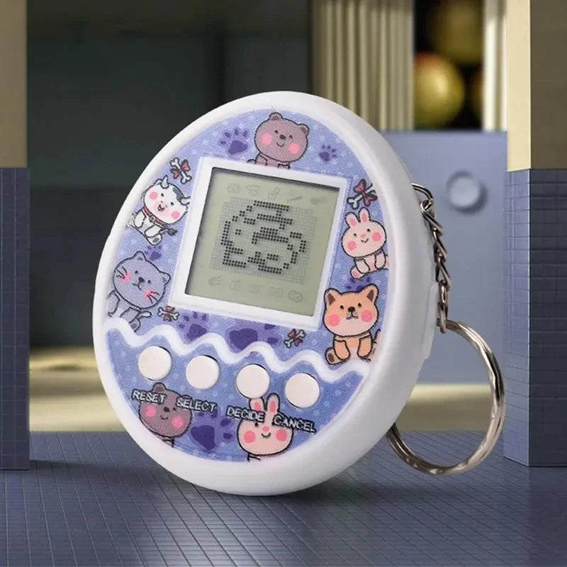 Brinquedo Eletrônico Tamagotchi Virtual em Russo Original Alemão Espanhol Polonês, Brinquedos de Animais Digitais Pixel para Crianças