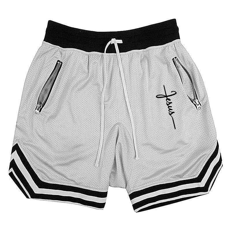 Men's Summer Sports Basketball Shorts Fitness Quick Dry Running...