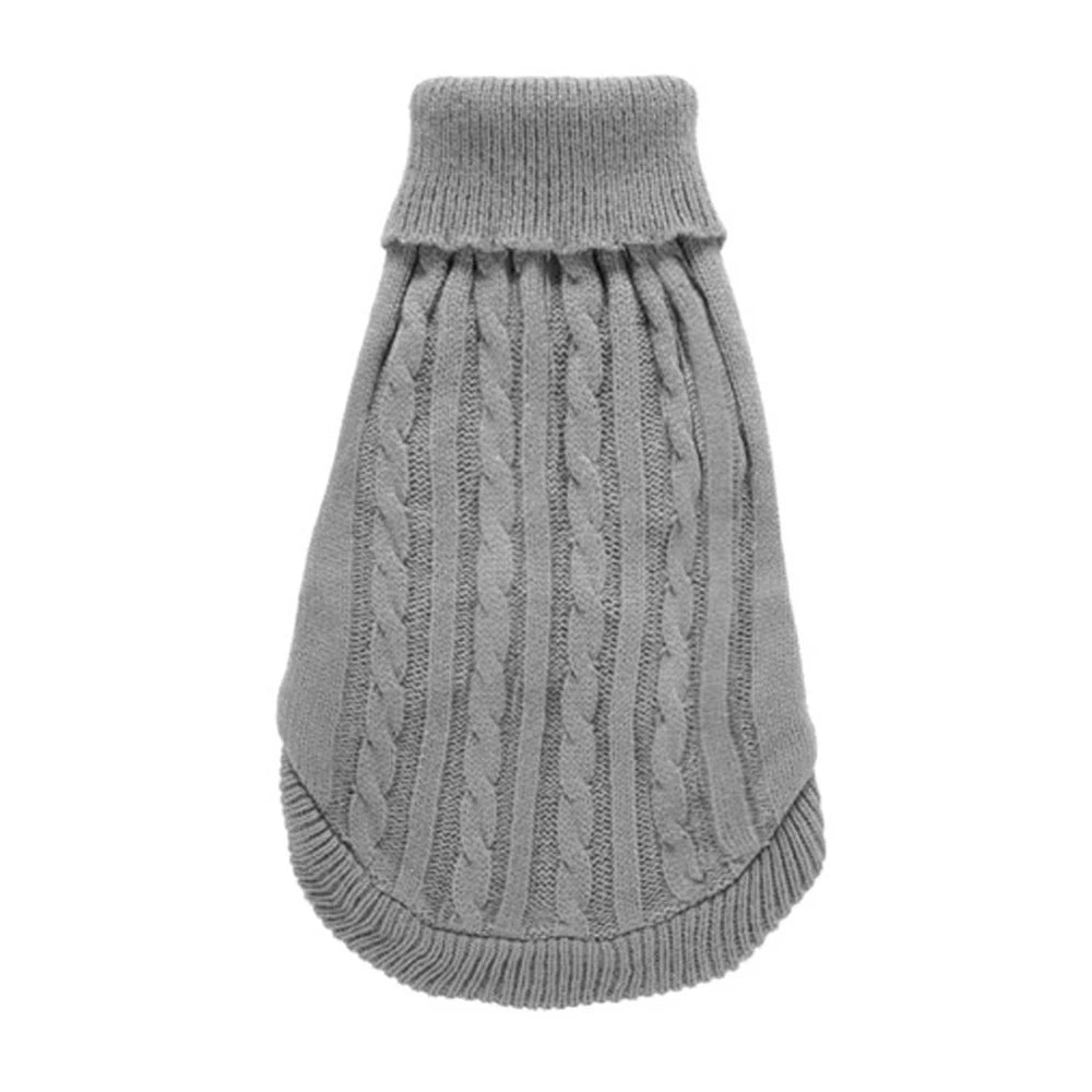 Colete Suéter de Tricô Quente de Inverno com 2 Pernas para Cães Salsicha Colete Sem Mangas de Cor Sólida para Cães Dachshund Casaco Macio para Dachshund Pequeno e Médio