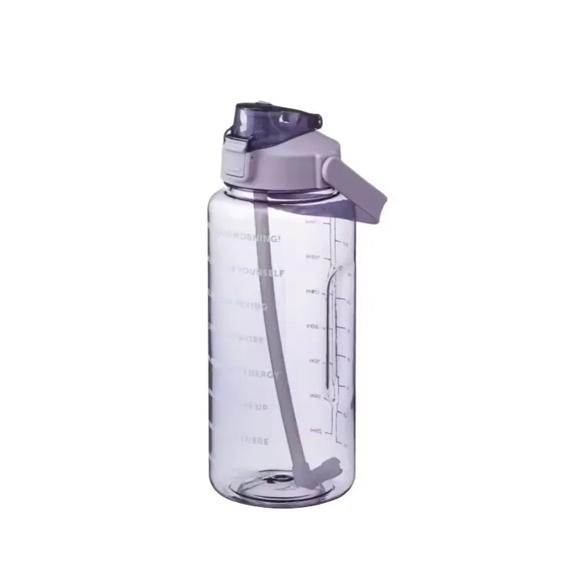 Garrafa de Água 2L — Grande Capacidade para Hidratação Total