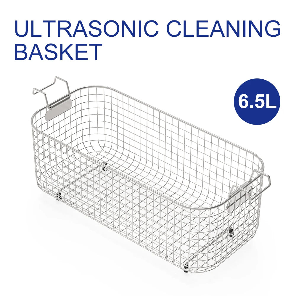 Granbo SUS304 Cleaning Basket 1-30L Capacity Ultrasonic Cleaner Baskets Vegetable Washing Basket