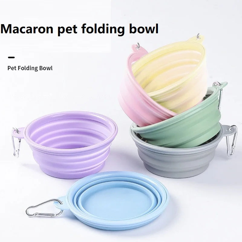 WonderNest 350ml Tigela Dobrável para Cães de Silicone 2 Unidades