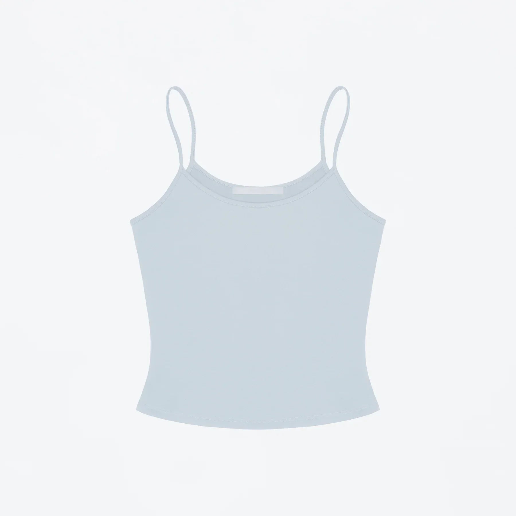 Regata Feminina Slim Fit Lisa Básica Versátil Emagrecedora Sem Mangas Multicor Básica Versátil para o Dia a Dia - verde XXS