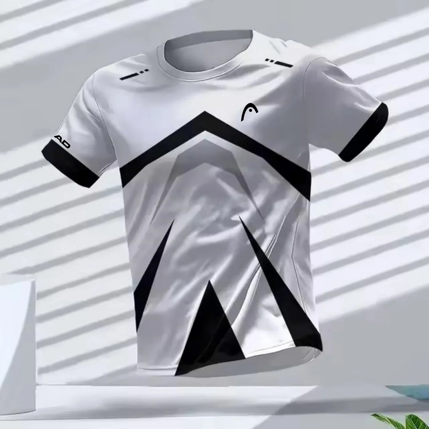 Camisetas Masculinas Esportivas para Corrida ao Ar Livre Treino Secagem Rápida Respirável Gola Redonda Manga Curta Casual Fashion Solta