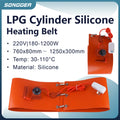 Silicone Aquecimento Belt para Gas Cylinder 15kg 50kg Drum Tank...