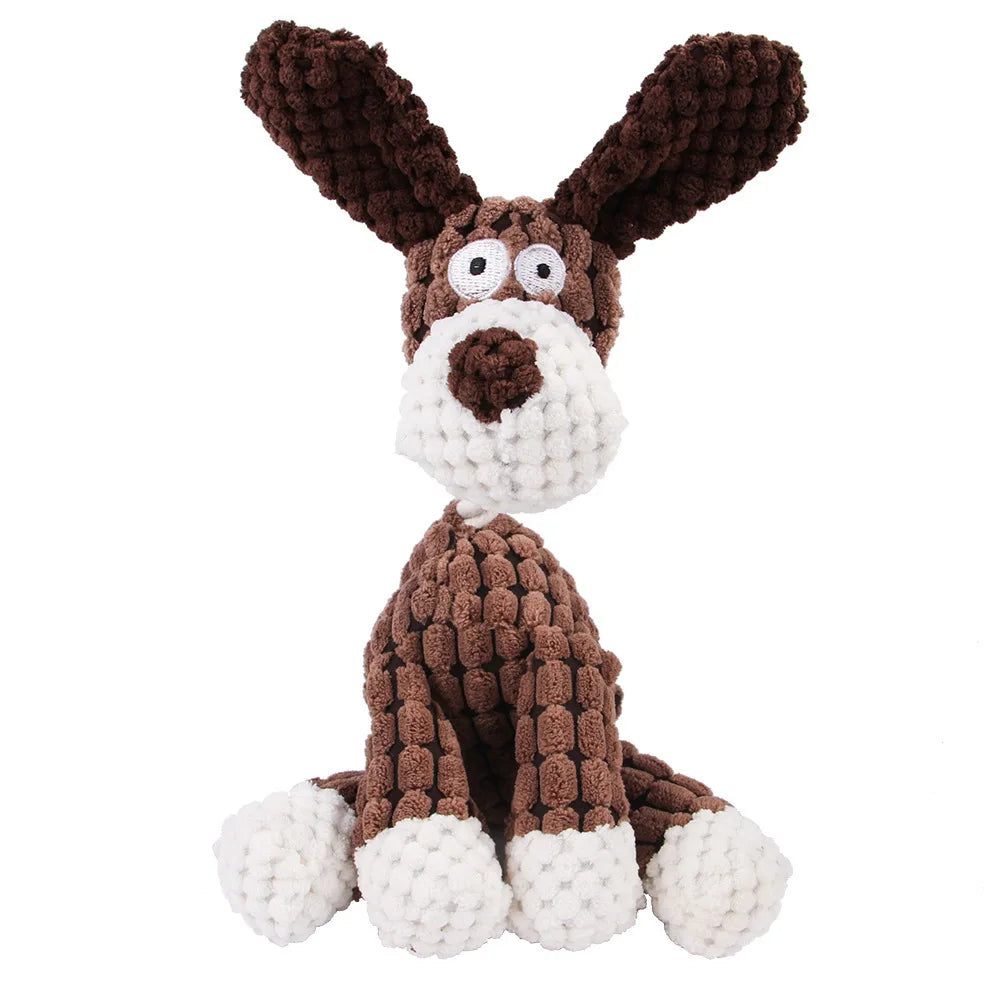 Pet Cachorro Molar Toy Vent Treino Corduroy Monkey Pig Voice...