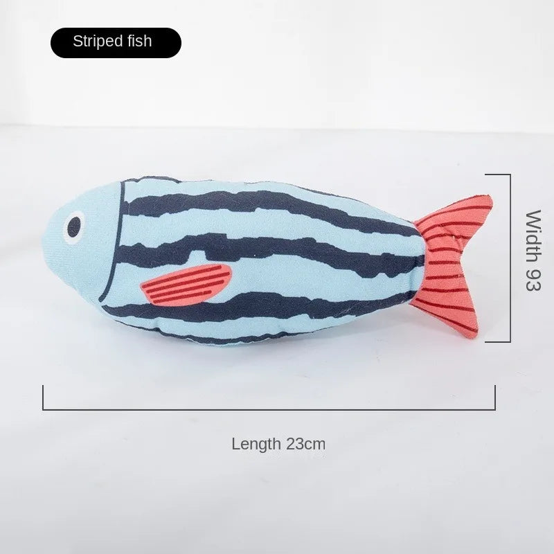 1 peça criativa gato brinquedo peixe forma mordida resistente catnip gato brinquedo pet mastigar brinquedos pet interação suprimentos gato favores