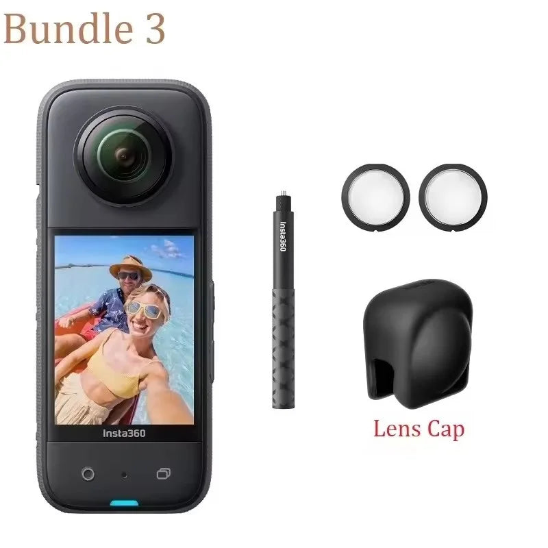 Insta360 X3 Action - Camera 1800mAh - Battery 5.7K Video