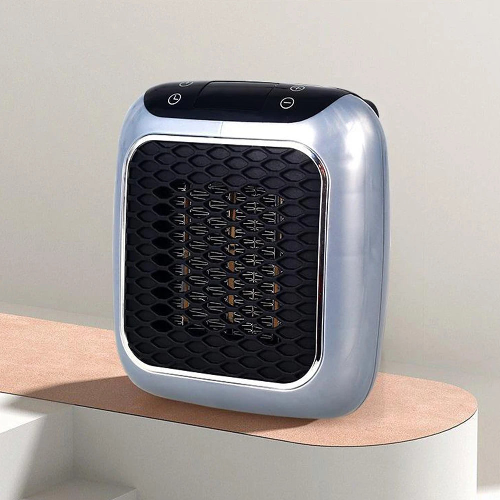 Aquecedor de Tomada Mini Aquecedor Elétrico Aquecedor com Baixo Ruído Montado na Parede Aquecedor de Ambiente Portátil para Casa Escritório Quarto