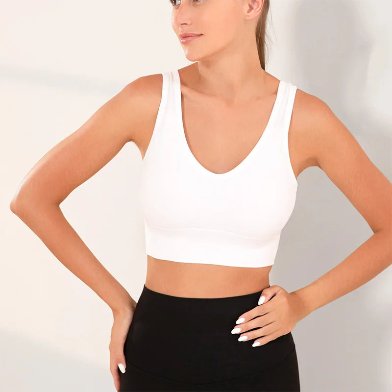 Sutiã Esportivo Feminino Respirável Roupa Íntima Feminina Fitness