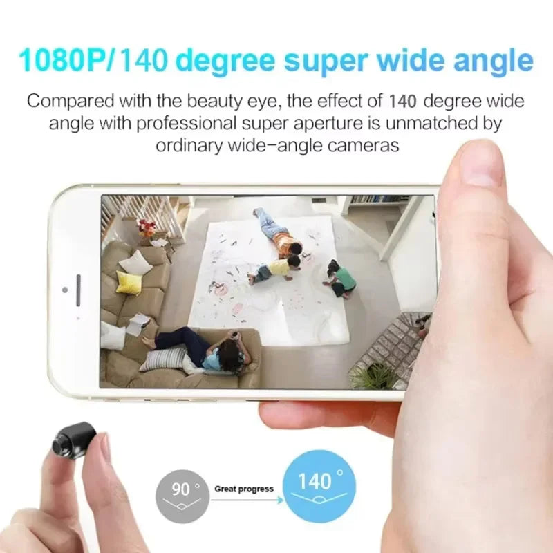 1080P Mini Camera - Wireless Surveillance - Security Video Cam