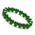 Natural Hotan Jade Jasper Elastic Bracelet Charm Luxury Boutique Jewelry Couple Bracelet for Men and Women Holiday Gift