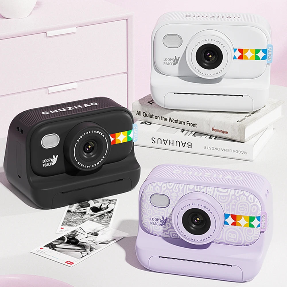 Color Instant Print - Camera for - kids, Christmas Birthday
