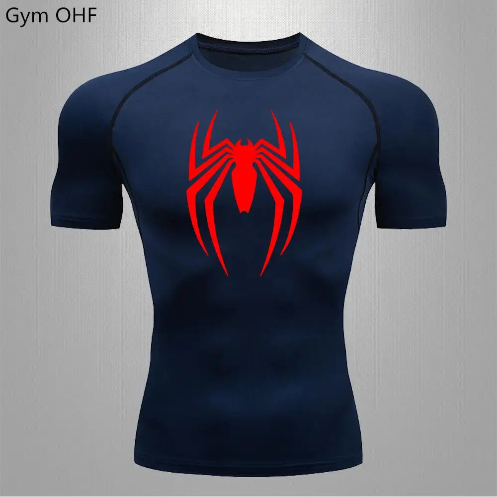 Rashguard Masculino Spider — Compressão e Estilo para o Treino