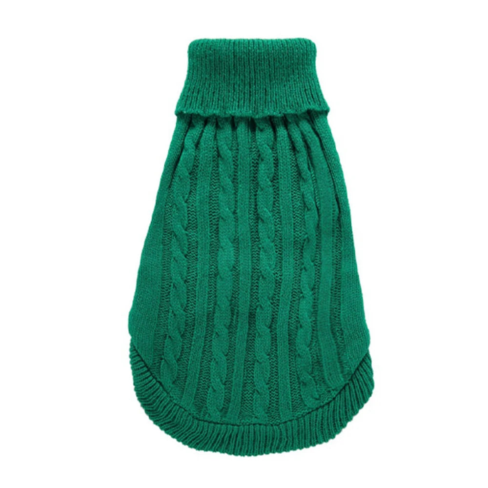 Colete Suéter de Tricô Quente de Inverno com 2 Pernas para Cães Salsicha Colete Sem Mangas de Cor Sólida para Cães Dachshund Casaco Macio para Dachshund Pequeno e Médio