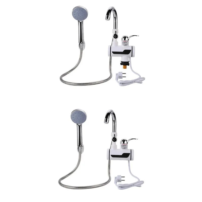 3000W Tankless Water Heater Faucet Shower Instant Electric Tap Heating Hot Water for Kitchen and Bathroom