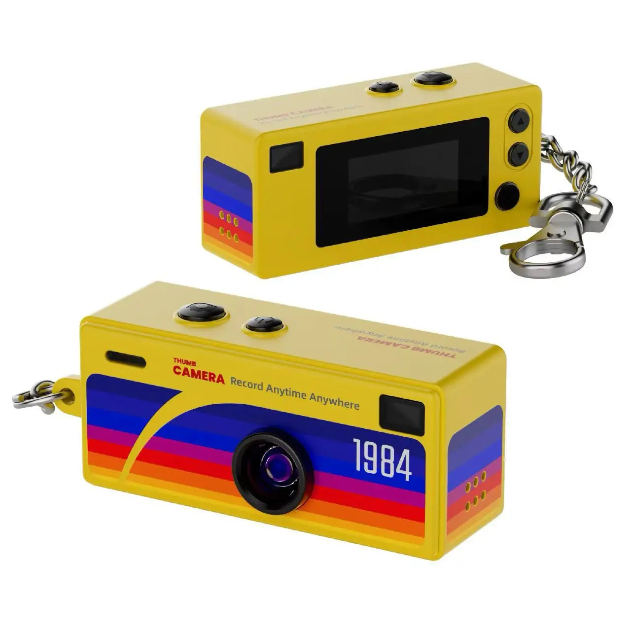 Magecam Digital Camera - 0.96 Inch - Keychain Camera Retro