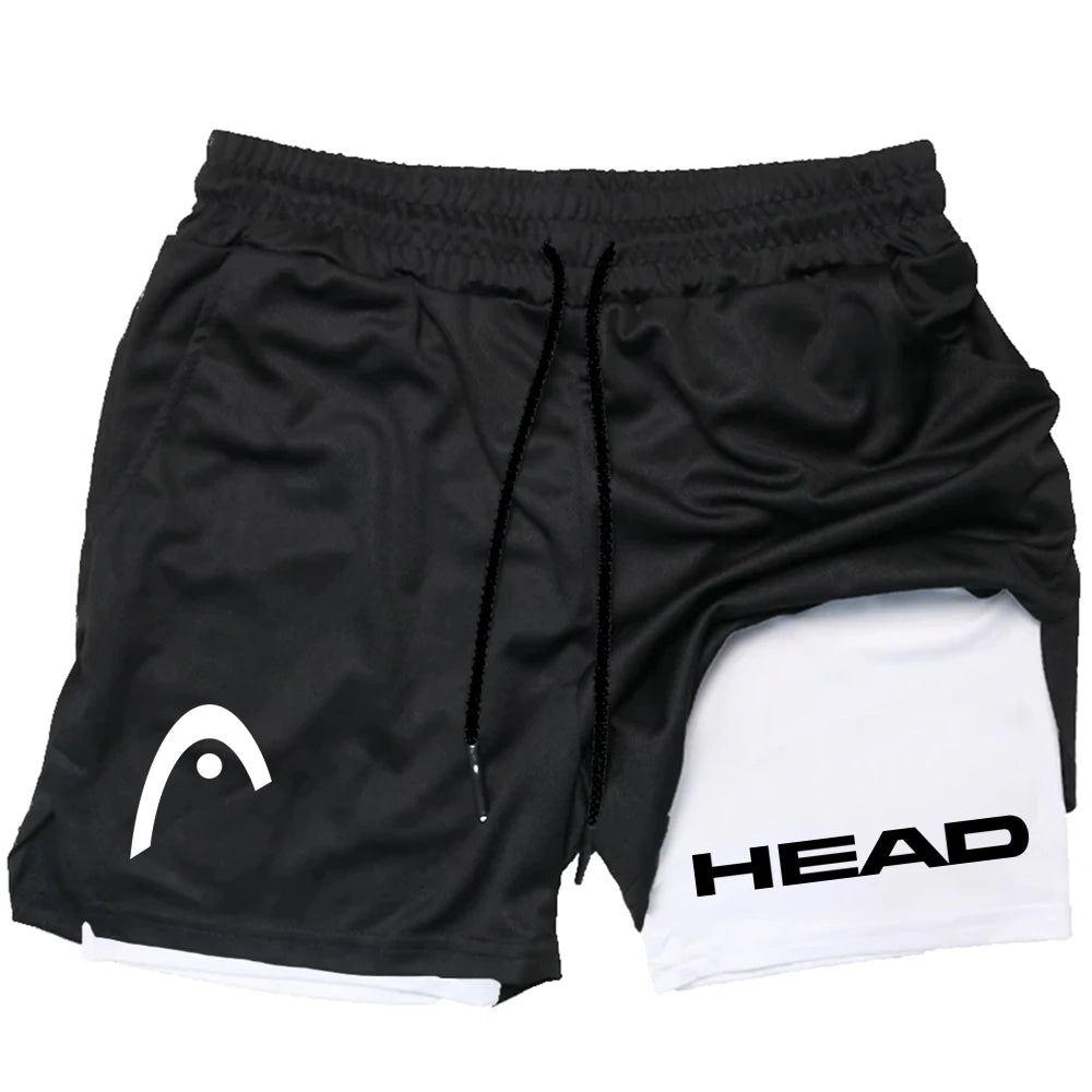 trendy street style fitness shorts for men, quick drying gym...
