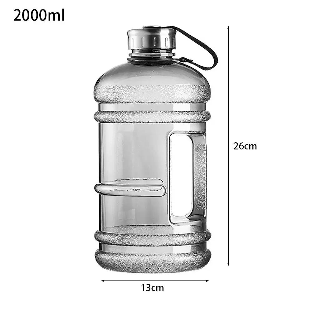 Garrafa de Água 2L — Grande Capacidade para Hidratação Total